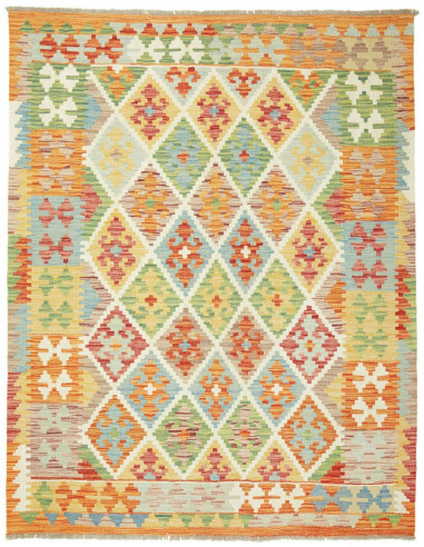 Kilim Pakistan abbronzatura e abbronzatura 147x192