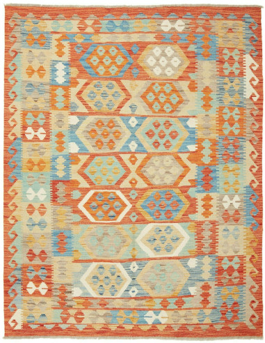 Kilim Pakistan abbronzatura e abbronzatura 149x196