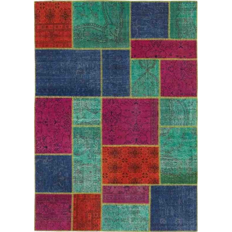Carpet moderno ANTALYA SITAP KAISER MULTI LANA geometrico scontato del 30%