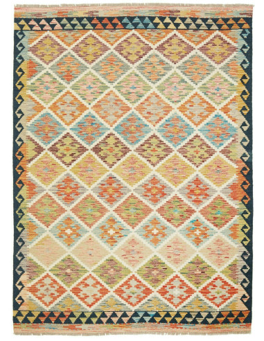 Kilim Pakistan abbronzatura e abbronzatura 146x202