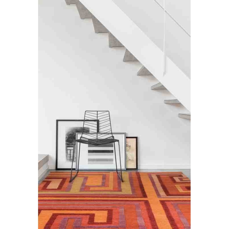 tappeto moderno geometrico LOVE Ligne Pure 184 001 000