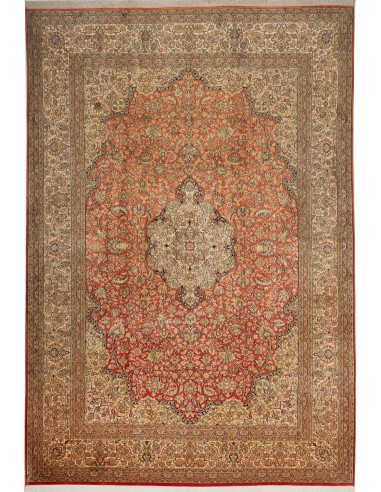 Tappeto Kashmir Seta 18/18 Indien cm.212x310