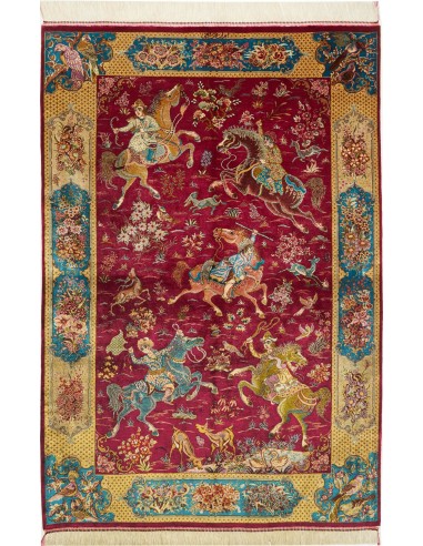 Tappeto Ghom Silk Persia cm.100x148