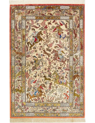 Tappeto Ghom Silk Persia cm.132x200