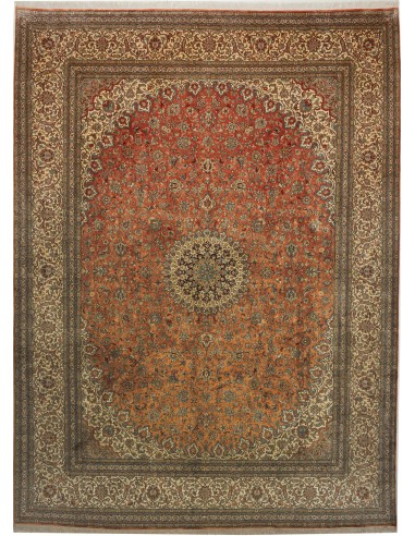 Tappeto Kashmir Seta 18/18 Indien cm.272x371