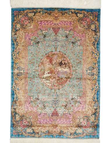 Tappeto Ghom Silk Persia cm.82x120