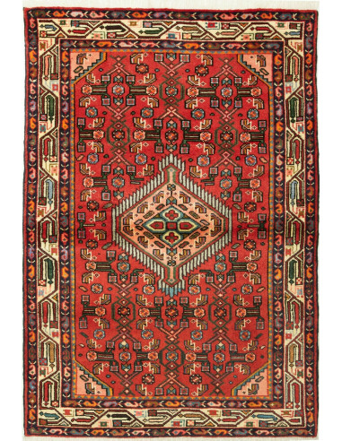 Hamadan Persia terra di siena e grano 102x150