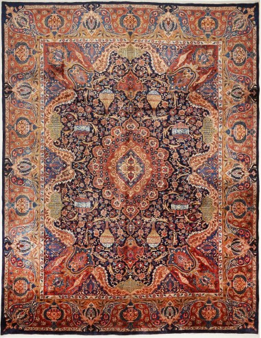 Tappeto Kashamr Zirkhaki Persia cm.300x389