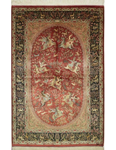 Tappeto Ghom Silk Persia cm.133x202