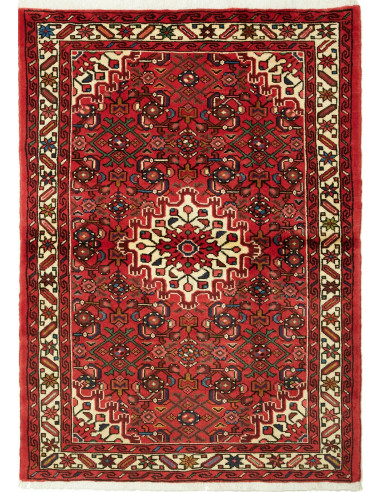 Hamadan Persia marrone e grano 102x147