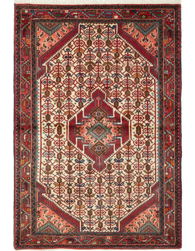 Hamadan Persia marrone sella e grano 103x152