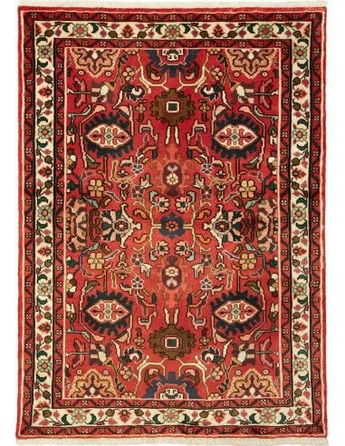 Hamadan Persia terra di siena e grano 100x140