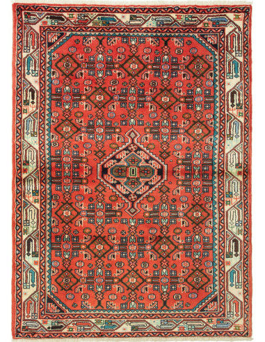 Hamadan Persia terra di siena e grano 106x150