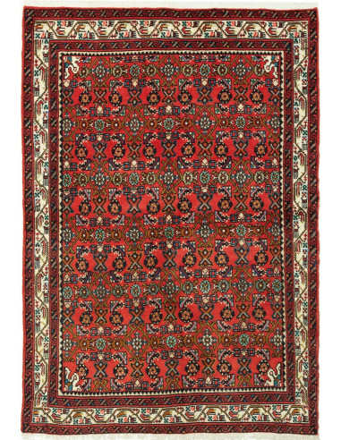 Hamadan Persia terra di siena e nero 101x150