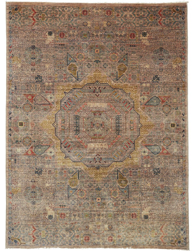 Mamlouk Pakistan grigio e grigio 151x203