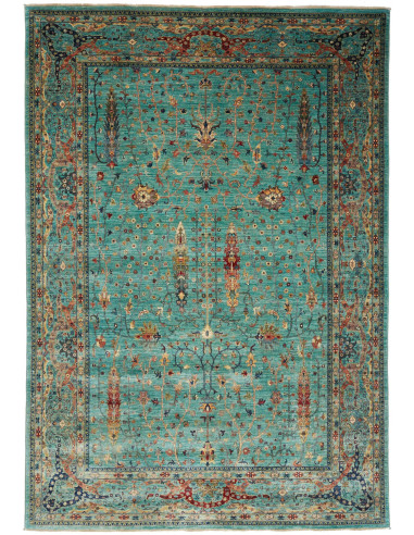 Shahi Fine Pakistan grigio tenue e grigio ardesia scuro 203x295
