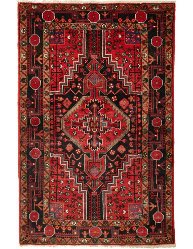 Hamadan Persia marrone sella e marrone 117x180