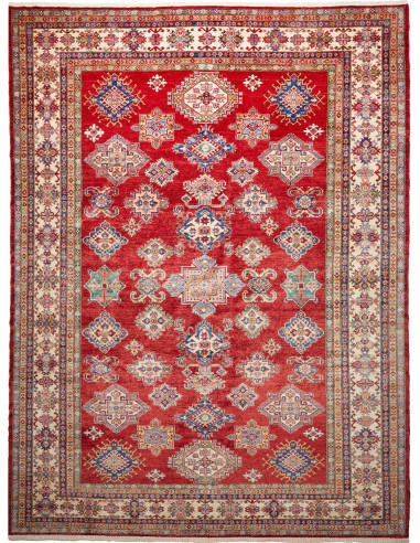 Kazak Fine Pakistan terra di siena e marrone rosato 272x353
