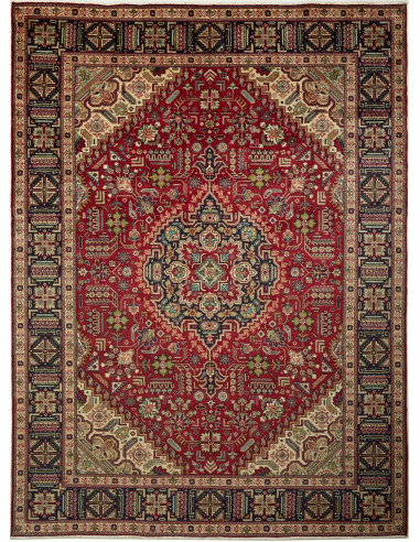 Tabriz Persia marrone sella e marrone rosato 248x337