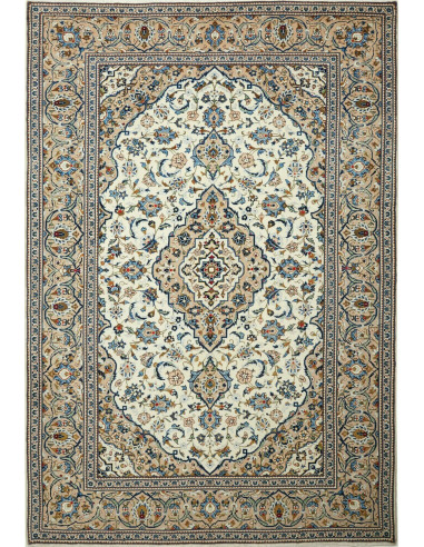 Kashan Persia grigio scuro e argento 200x300