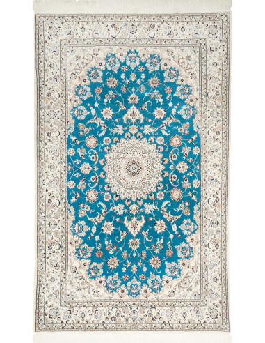 Nain 6La Persia verde acqua e ciano scuro 134x216