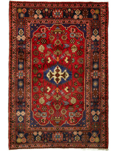 Hamadan Persia marrone sella e perù 140x205