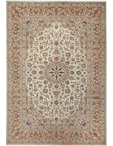 Kashan Persia abbronzatura e grigio ardesia scuro 244x353