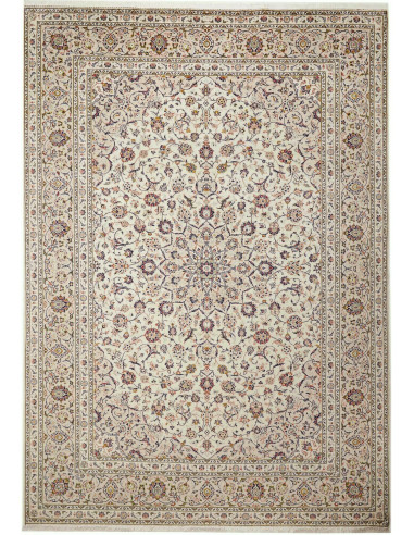 Kashan Persia argento e grigio 243x348