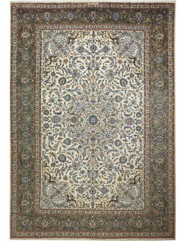 Kashan Persia grigio scuro e grigio ardesia scuro 254x360