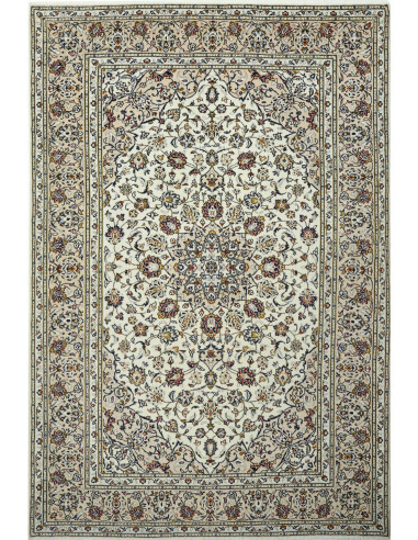 Kashan Persia argento e grigio ardesia scuro 202x298