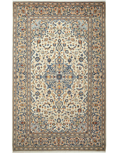 Kashan Persia abbronzatura e marrone sella 200x315