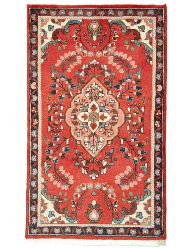 Hamadan Persia terra di siena e grigio ardesia scuro 81x137