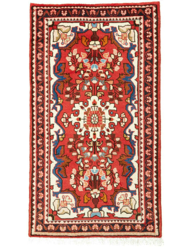 Hamadan Persia terra di siena e grigio ardesia scuro 69x121