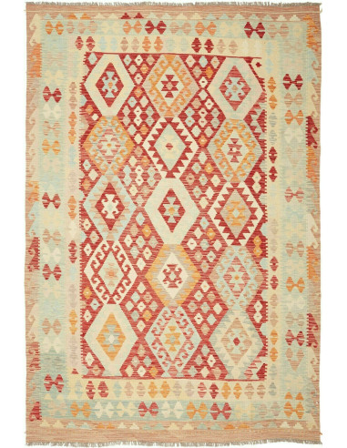 Kilim Pakistan abbronzatura e grano 204x281