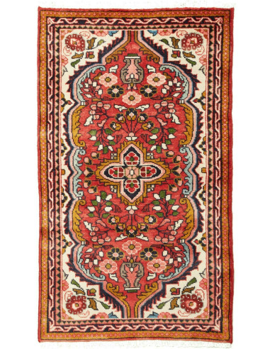 Hamadan Persia rosso indiano e grano 71x120