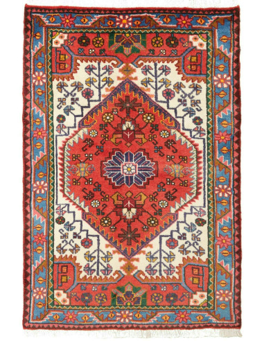 Hamadan Persia terra di siena e bianco antico 78x115
