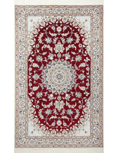 Nain 9La Persia grigio chiaro e marrone rossiccio 135x217