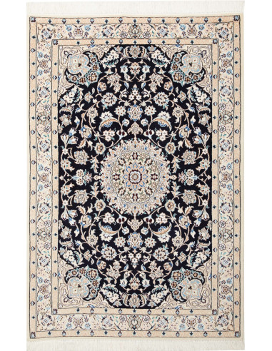 Nain 9La Persia grigio ardesia scuro e nero 99x149