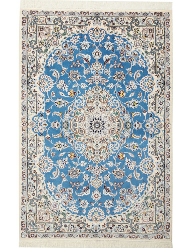 Nain 9La Persia grigio tenue e blu acciaio 102x155