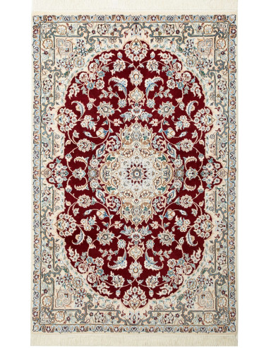 Nain 9La Persia grigio chiaro e marrone rossiccio 97x156