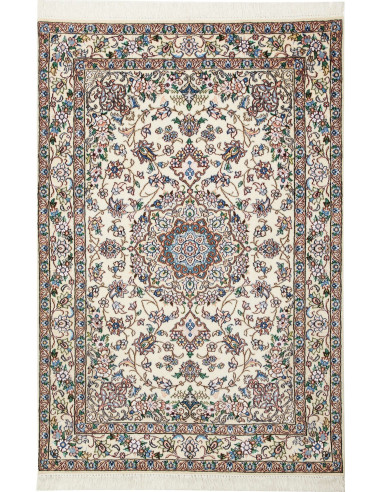 Nain 9La Persia grigio chiaro e verde oliva scuro 107x156