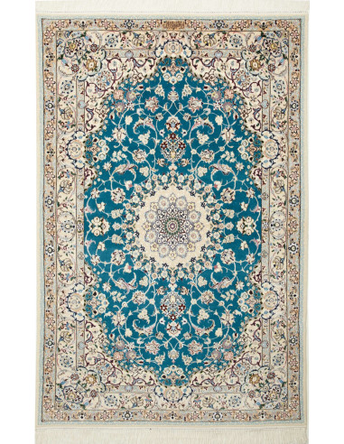 Nain 6La Persia argento e grigio ardesia scuro 116x180