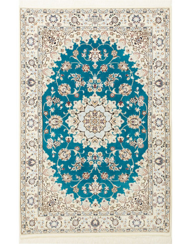 Nain 6La Persia gainsboro e verde acqua 110x164