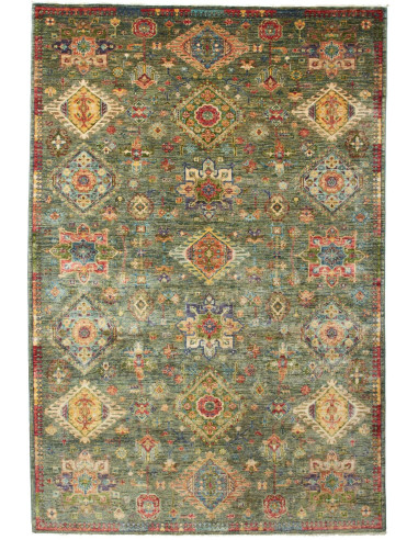 Tribal Pakistan grigio e grigio tenue 163x245