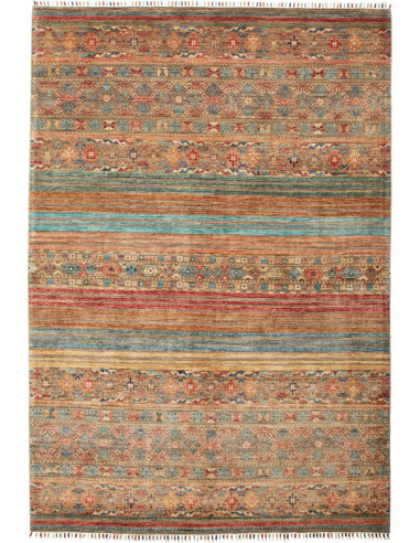 Rubin Pakistan marrone rosato e gainsboro 172x246