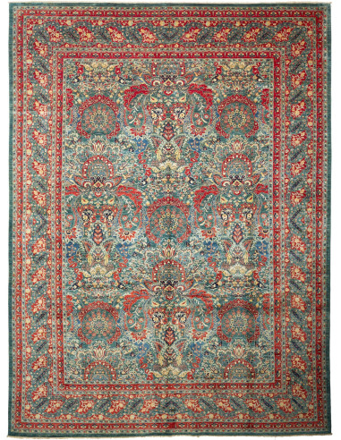 Aryana Fine Pakistan grigio e grigio ardesia scuro 301x410