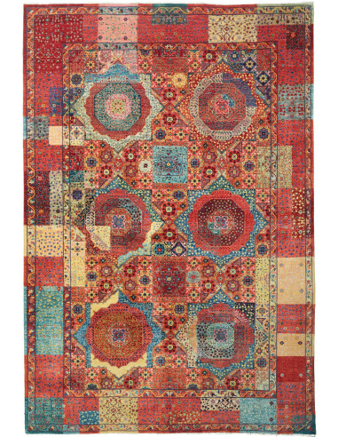 Mamlouk Pakistan terra di siena e marrone rosato 200x303