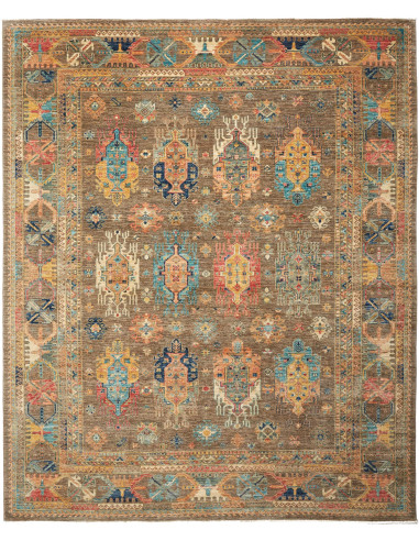 Tribal Pakistan grigio e legno robusto 247x302