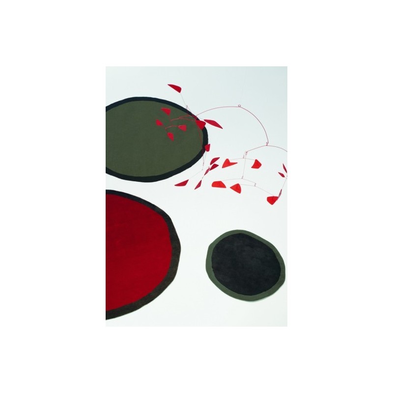 Carpet Aros Nanimarquina red rotondo