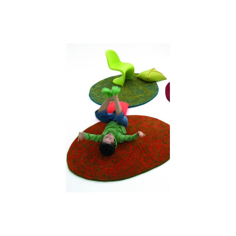 Carpet Bichos Y Flores Nanimarquina red